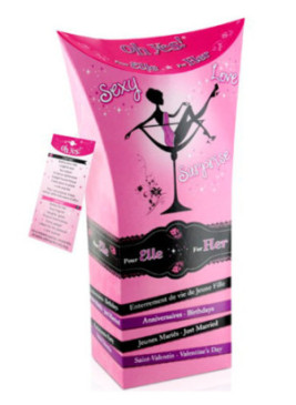 Boîte cadeau sexy fille sextoys jeu creme de plaisir gadget - CC597199